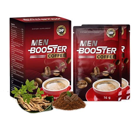 men booster coffee